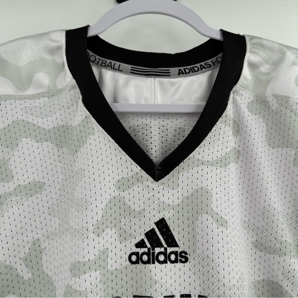 ADIDAS Football Shocklite Filthyquick Cardinals Gray/White Jersey NWT Men’s L - Picture 3 of 10